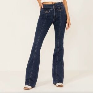 NEW IDYLLWIND Gypsy High Rise Bootcut Legend Comfort Stretch Denim Jeans 4 X 34L